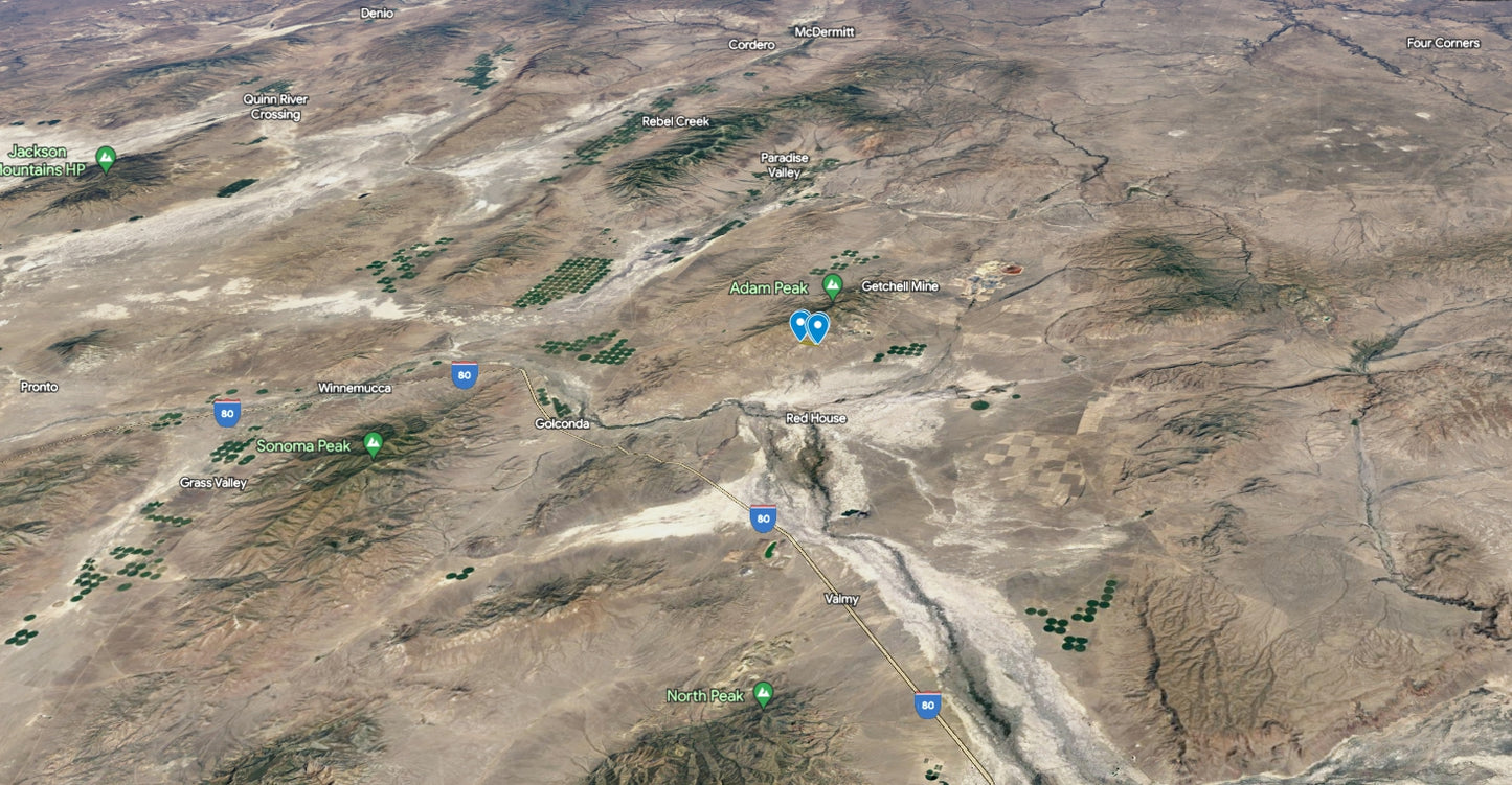 #L00195-1 163 Acres in Humboldt County, Nevada   $69,000.00 ($555.03/Month)