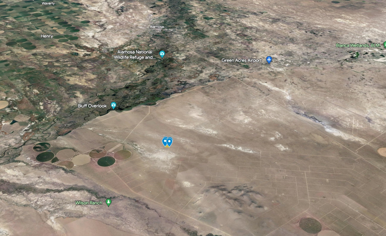 #L05529-1 Beautiful views from 5 Acres in San Luis Valley Ranches, Costilla County, Colorado $9,995.00 ($142.34/Month)