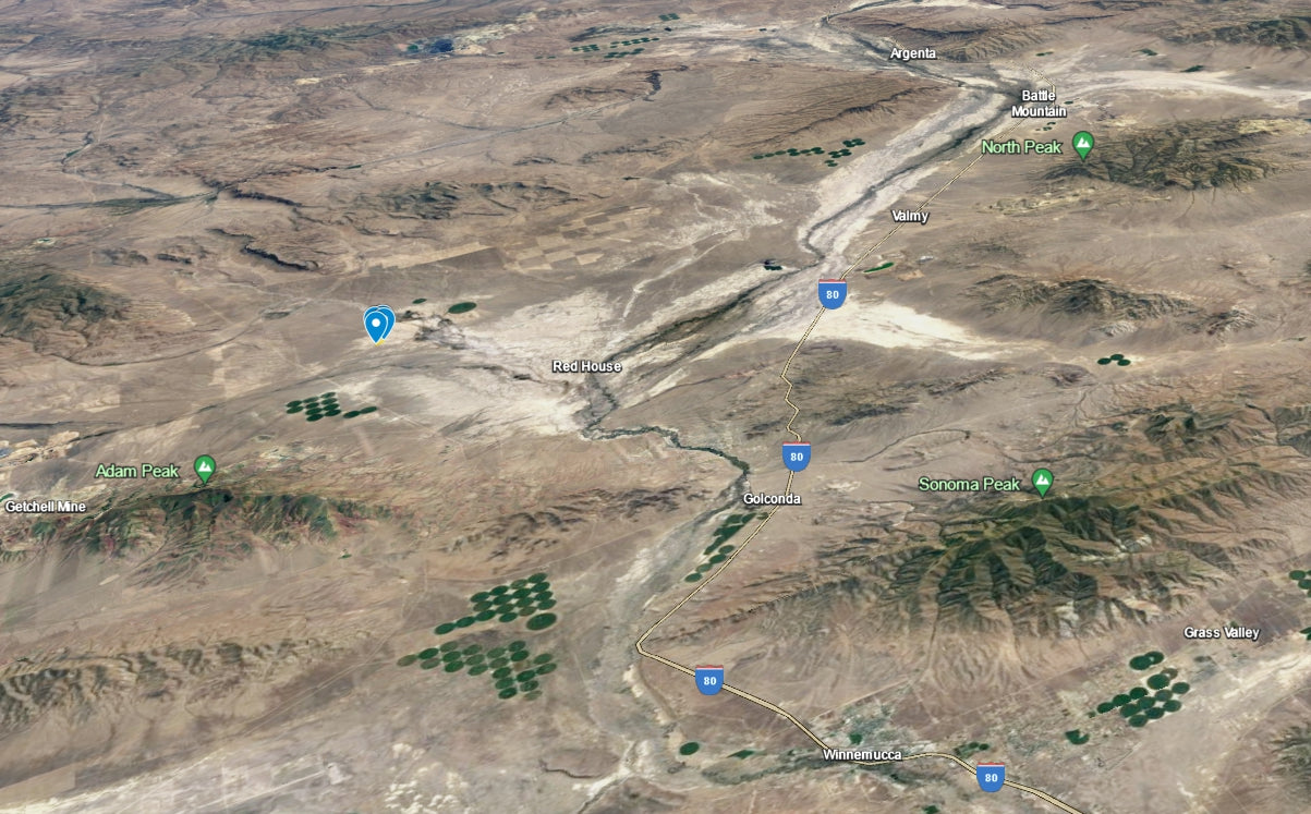 #L06666-1 63.87 Acres on Hot Springs Road, Humboldt County, NV $39,999.00 ($425.67/Month)