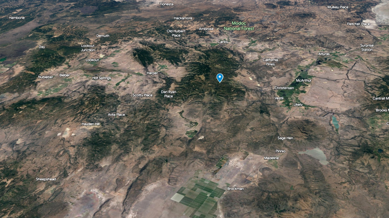 #L09855-1 1.17 Acres in California Pines, Modoc CA $7,299.00 ($120.16/Month)