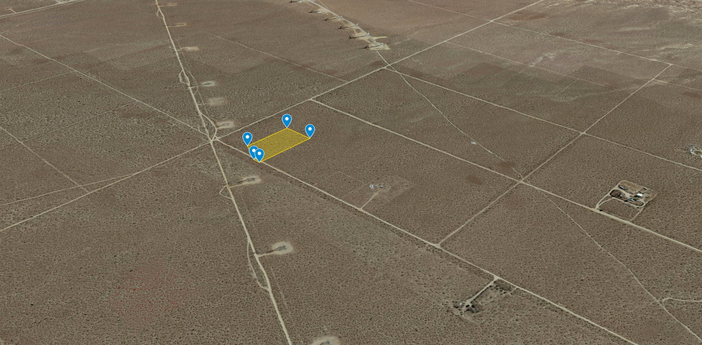 #L11166-1 4.67 Acres near Mojave, Kern County, CA $18,999.00 ($217.17/Month)