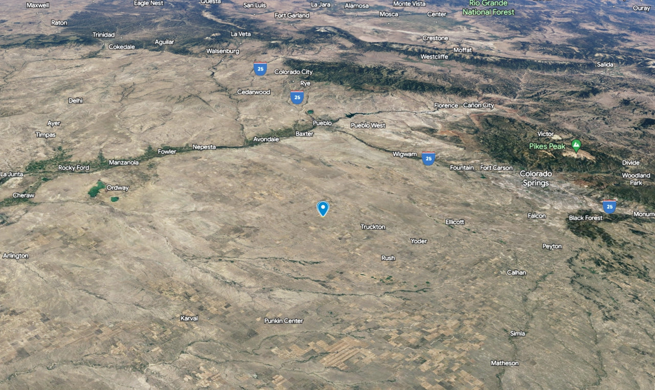 #L11751-1 36.94 Acres in El Paso County CO $48,900.00 ($579.57 / Month)