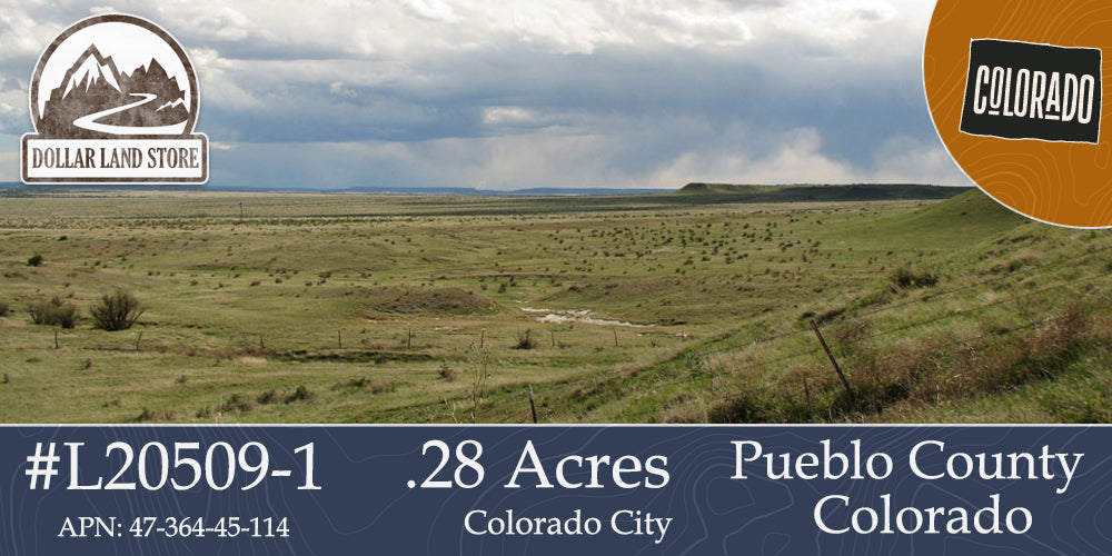 #L20509-1 .28 Lot in Colorado City, Colorado Takelma Drive $3,999.00 ($66.68 / Month)