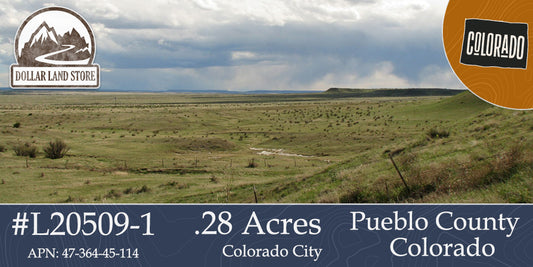 #L20509-1 .28 Lot in Colorado City, Colorado Takelma Drive $3,999.00 ($66.68 / Month)