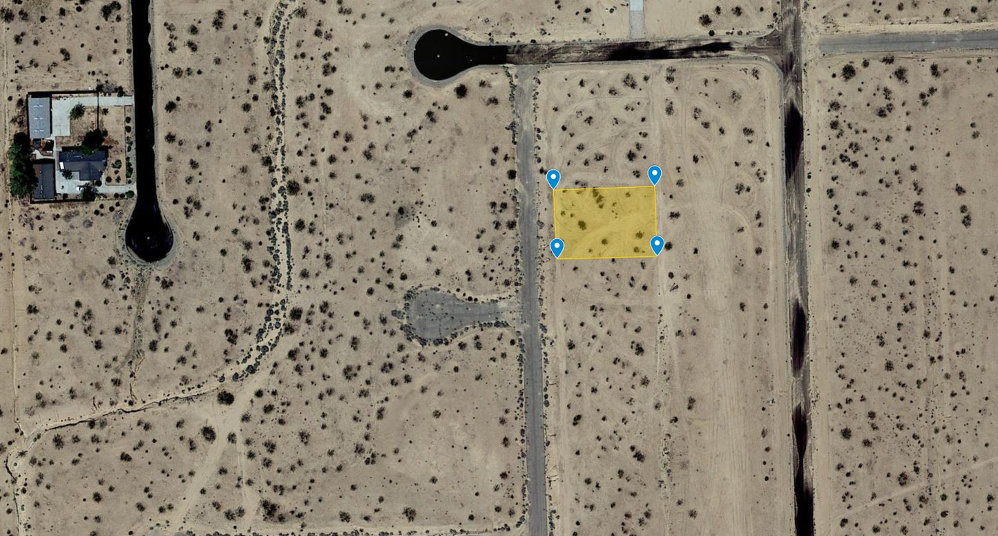 L40040-1 .27 Acre Residential lot in California City, Kern County, CA $8,999.00 ($134.45/Month)