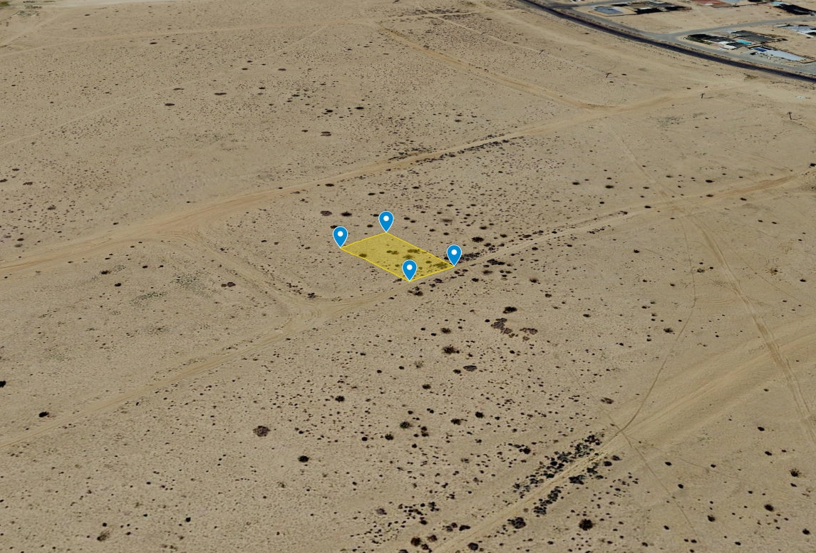 #L40094-1 .16 Acre Residential lot in California City, Kern County, CA $8,999.00 ($123.10/Month)