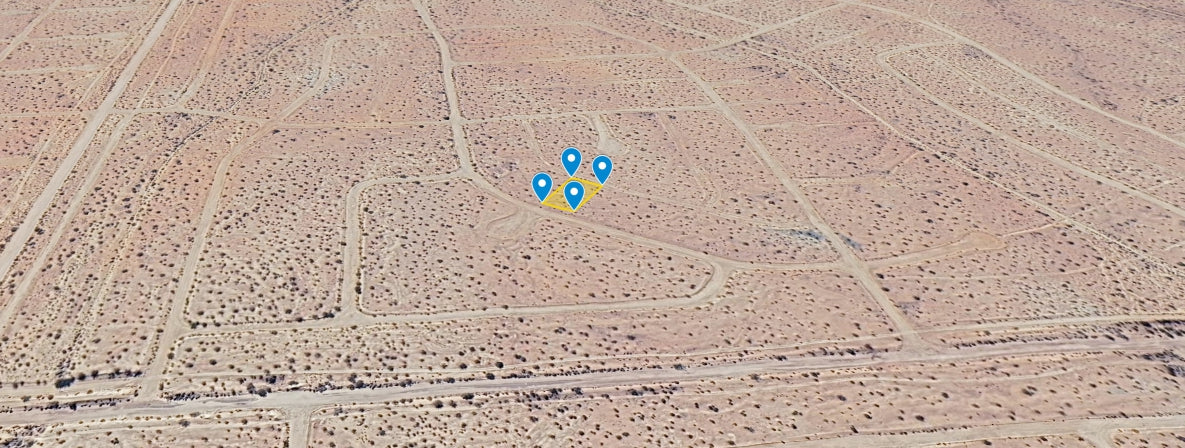 L40147-1 .25 Acre Residential lot in California City, Kern County, CA $2,999.00 ($47.21/Month)