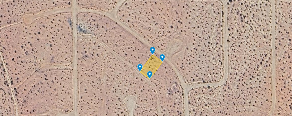 L40147-1 .25 Acre Residential lot in California City, Kern County, CA $2,999.00 ($47.21/Month)