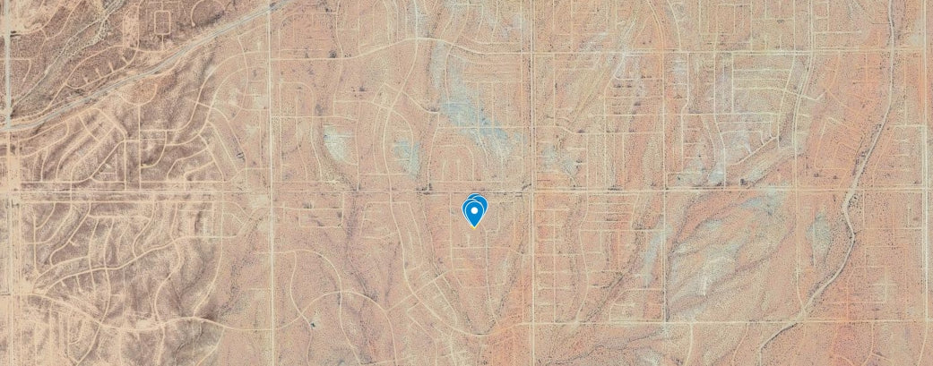 L40147-1 .25 Acre Residential lot in California City, Kern County, CA $2,999.00 ($47.21/Month)