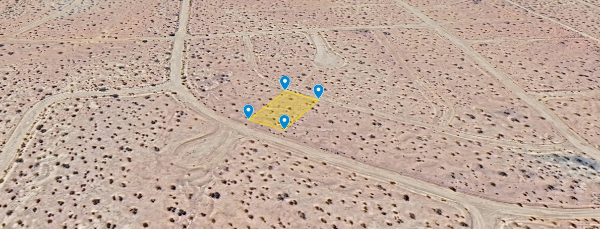 L40147-1 .25 Acre Residential lot in California City, Kern County, CA $2,999.00 ($47.21/Month)