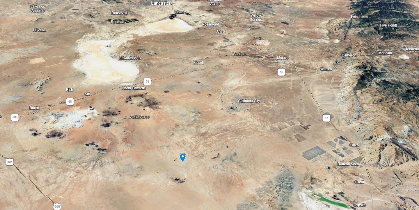 L40168-1 .23 Acre Residential lot in California City, Kern County, CA $2,999.00 ($47.21/Month)