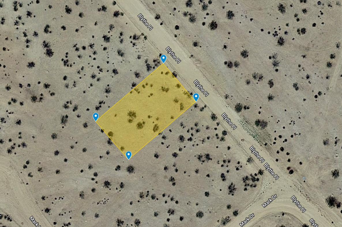 L40172-1 .20 Acre Residential lot in California City, Kern County, CA $3,499.00 ($71.79/Month)
