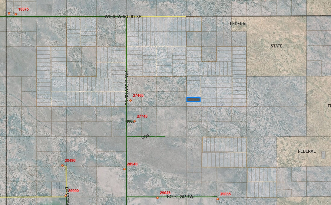 #L06708-1 10 Acres in Luna County, NM $9,999 ($137.07/Month)