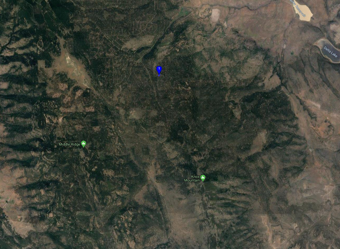#L09855-1 1.17 Acres in California Pines, Modoc CA $7,299.00 ($120.16/Month)