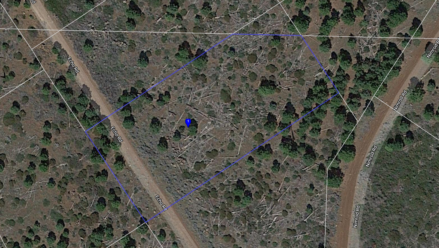 #L10936-1 1 Acre in California Pines, Modoc CA $6,299.00 ($118.32/Month)