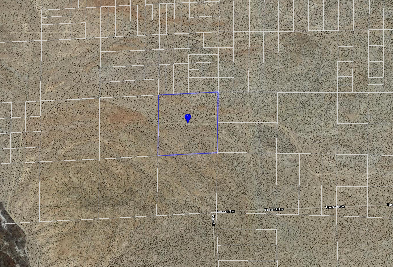 #L200196-1 40 Acres in Kern County, CA $34,999.00 ($379.50/Month)