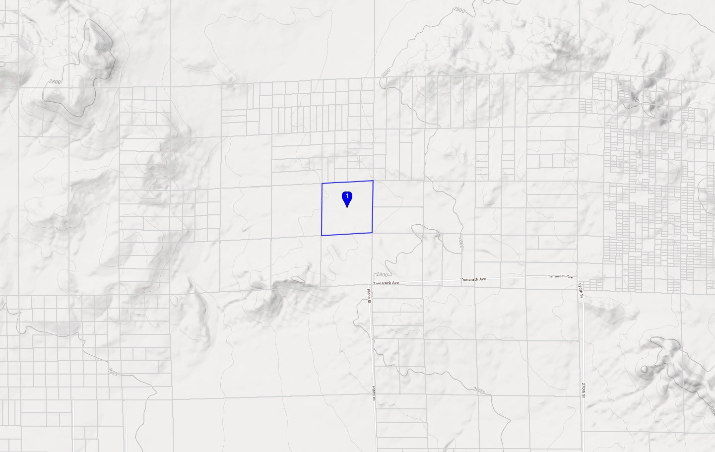 #L200196-1 40 Acres in Kern County, CA $34,999.00 ($379.50/Month)