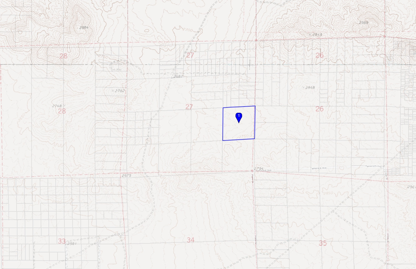 #L200196-1 40 Acres in Kern County, CA $34,999.00 ($379.50/Month)