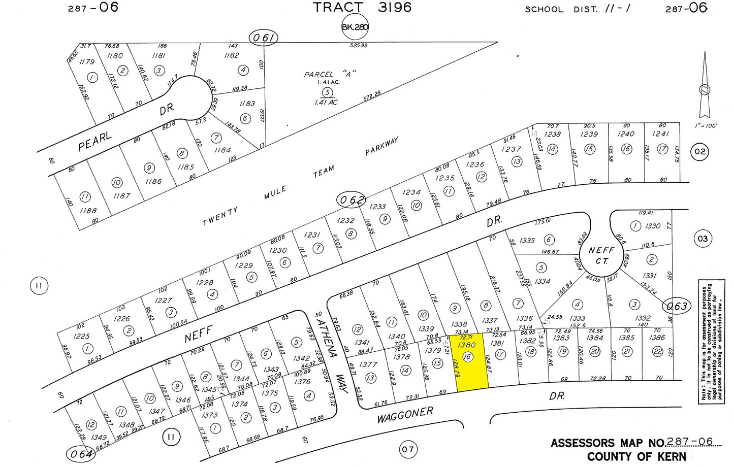 L40034-1 .21 Acre Residential lot in California City, Kern County, CA $3,499.00 ($64.74/Month)