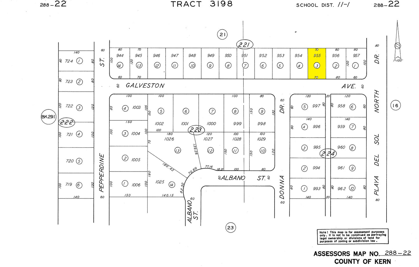 L40037-1 .19 Acre Residential lot in California City, Kern County, CA $8,999.00 ($113.53/Month)