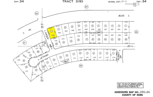 L40038-1 .21 Acre Residential lot in California City, Kern County, CA $3,499.00 ($51.05/Month)