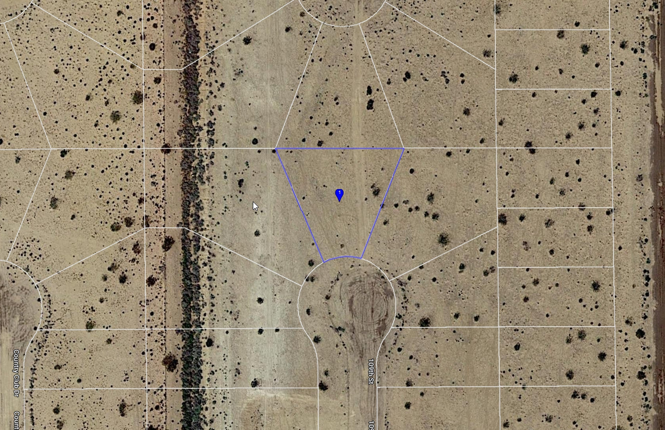 #L40081-1 .22 Acre Residential lot in California City, Kern County, CA $8,999.00 ($122.10/Month)