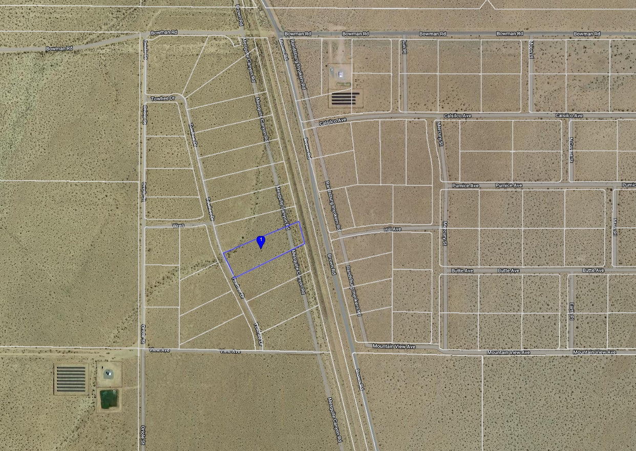#L40084-1 2.47 Acres in Kern County, CA $9,499.00 ($112.68/Month)