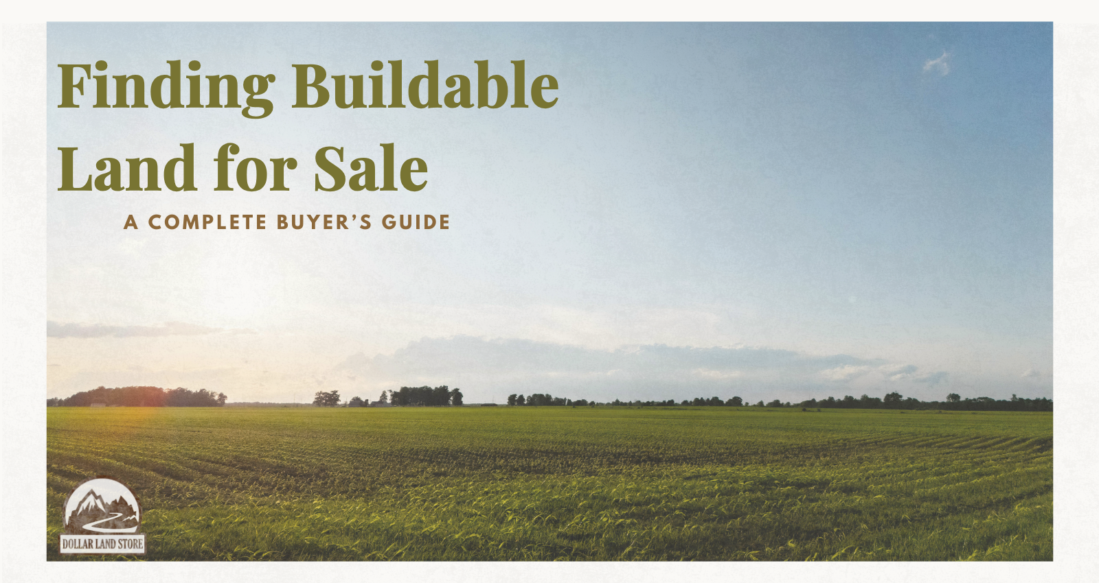 A Buyer's Guide to Finding Buildable Land for Sale – Dollar Land Store