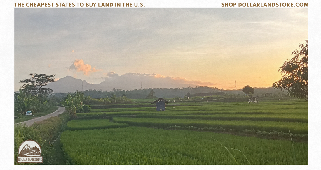 Finding the Cheapest States to Buy Land in America