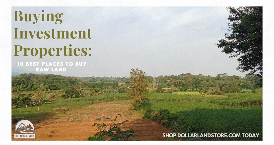 10 Best Places to Buy Raw Land for Investment