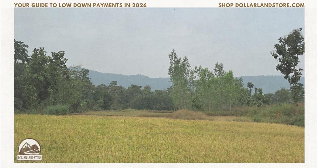 Your Guide to Finding Low Down Payment Land for Sale