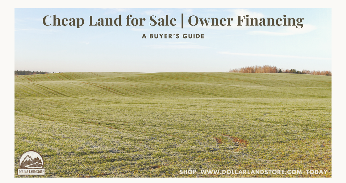 A Buyer's Guide to Cheap Land for Sale with Owner Financing