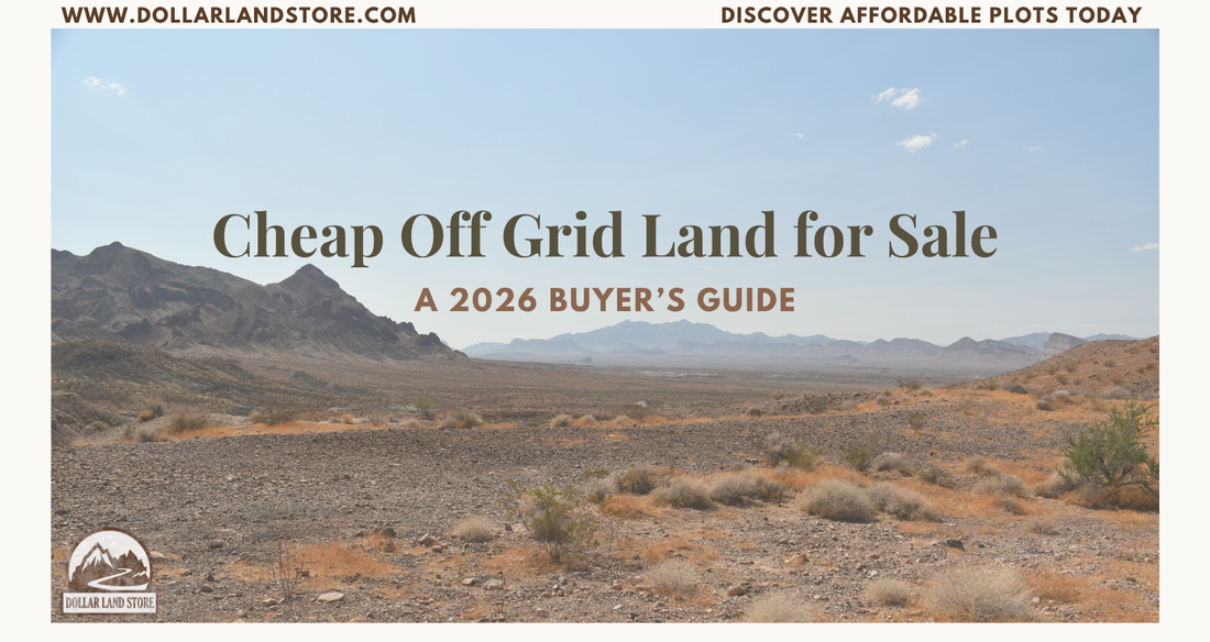 Cheap Off Grid Land for Sale: A 2026 Buyer's Guide