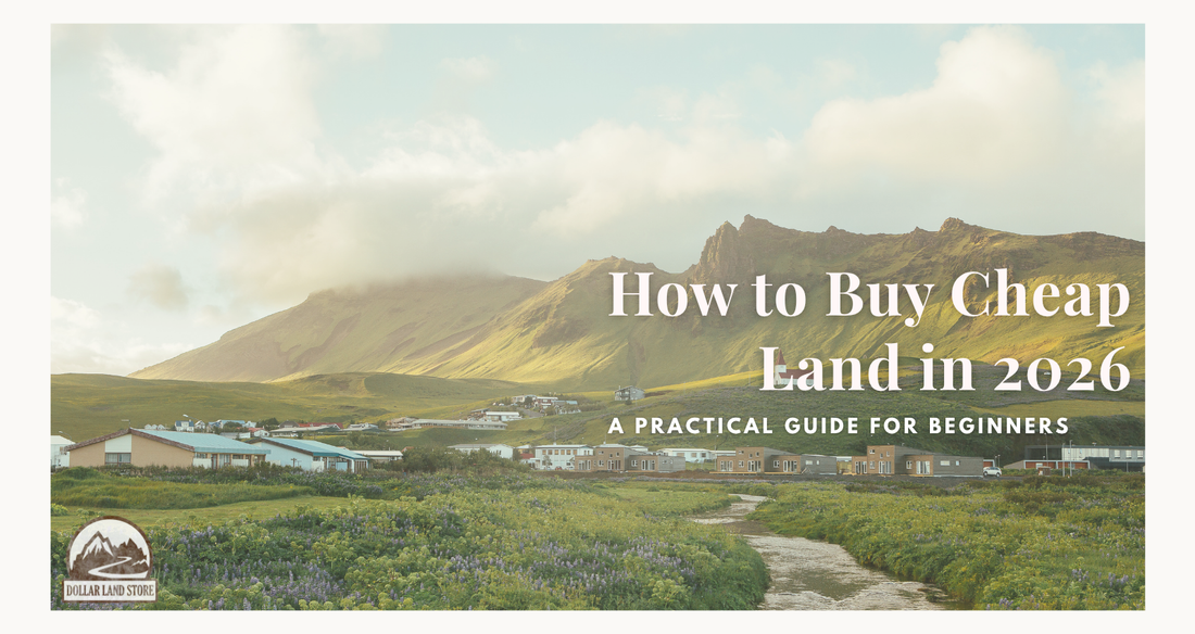 How to Buy Land Cheap: A Practical Guide for Beginners