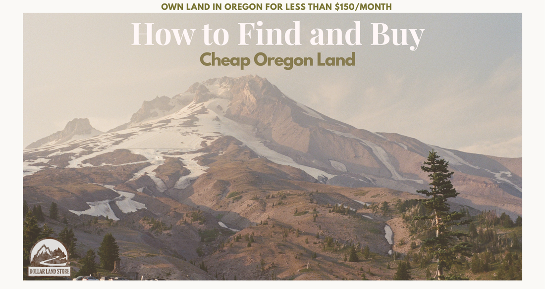 How to Find and Buy Cheap Oregon Land: A Complete Guide