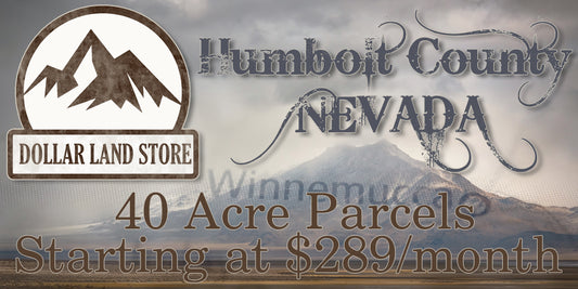 Newly Released 40 Acre Parcels in Humboldt County NV