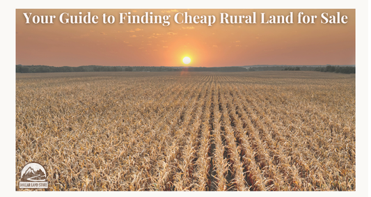 Your Guide to Finding Cheap Rural Land for Sale