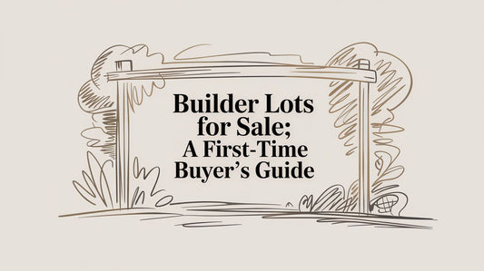 Builder Lots for Sale: A First-Time Buyer's Guide