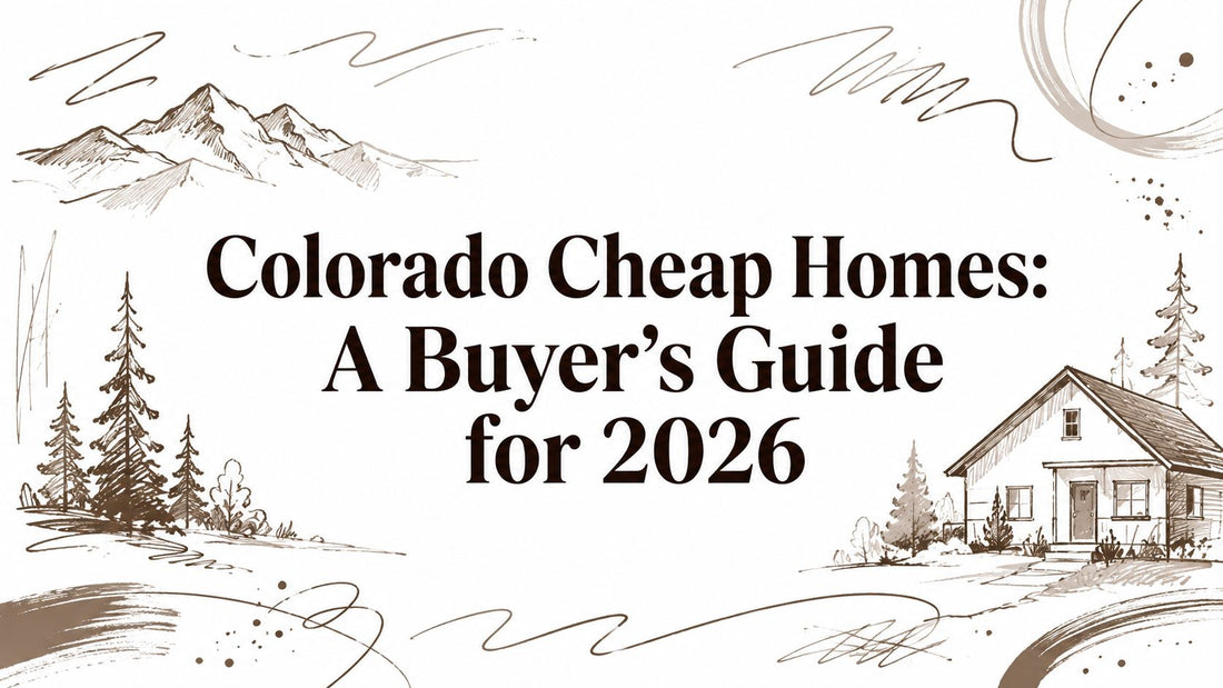 Colorado Cheap Homes: A Buyer's Guide for 2026