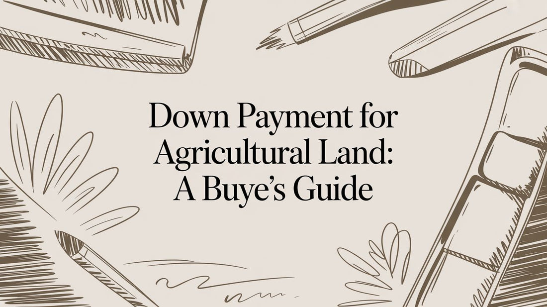 Down Payment for Agricultural Land: A Buyer's Guide