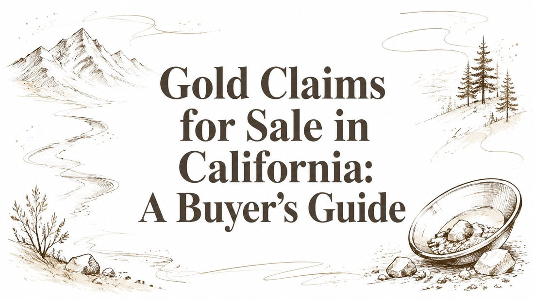 Gold Claims for Sale in California: A Buyer's Guide