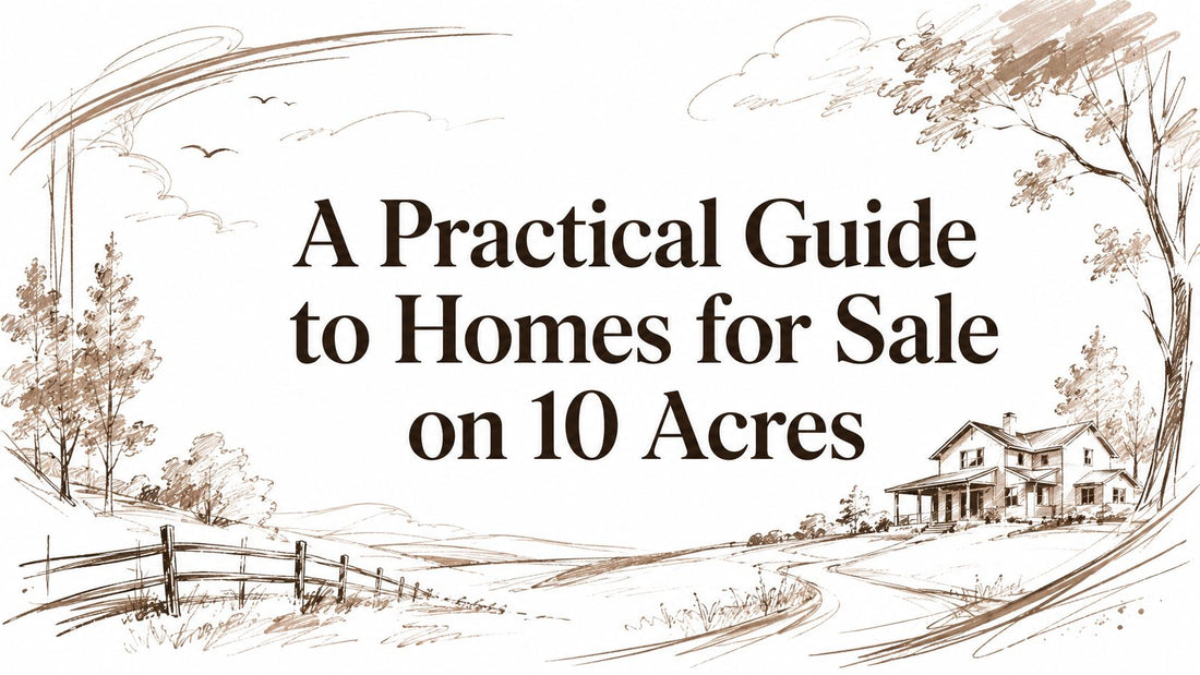 A Practical Guide to Homes for Sale on 10 Acres