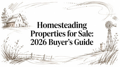 Homesteading Properties for Sale: 2026 Buyer's Guide