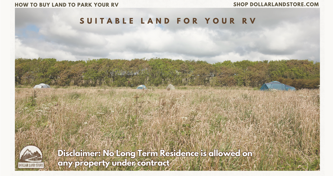 How to Buy Land for RV Parking