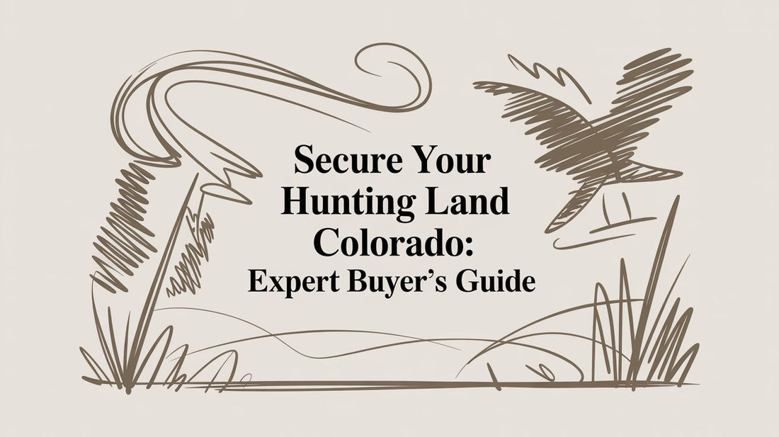 Secure Your Hunting Land Colorado: Expert Buyer's Guide