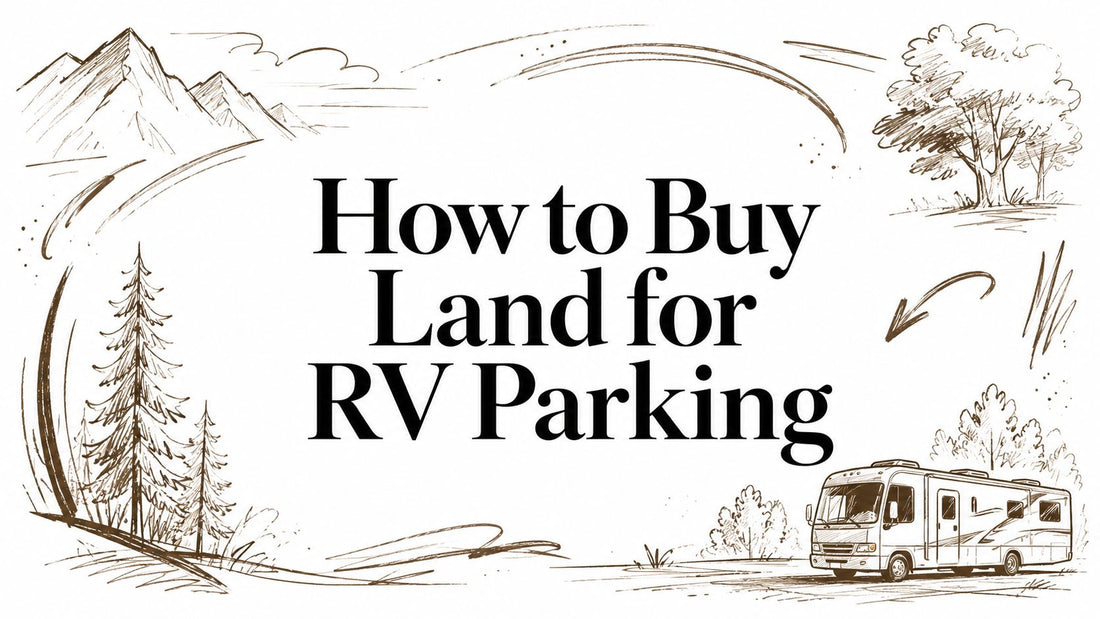 How to Buy Land for RV Parking