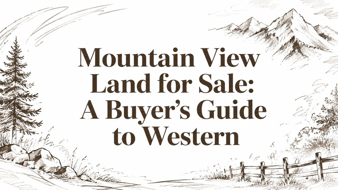 Mountain View Land for Sale: A Buyer's Guide to Western