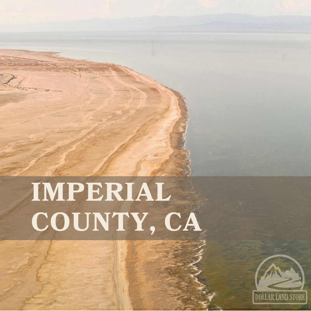 Flat residential land in Salton City near the Salton Sea, Imperial County, California