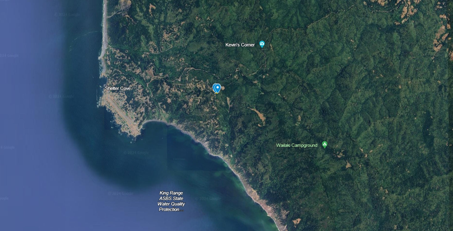 #L00472-1 .23 Acre Lot in Shelter Cove, Humboldt County CA $19,900.00 ($257.14/ Month)