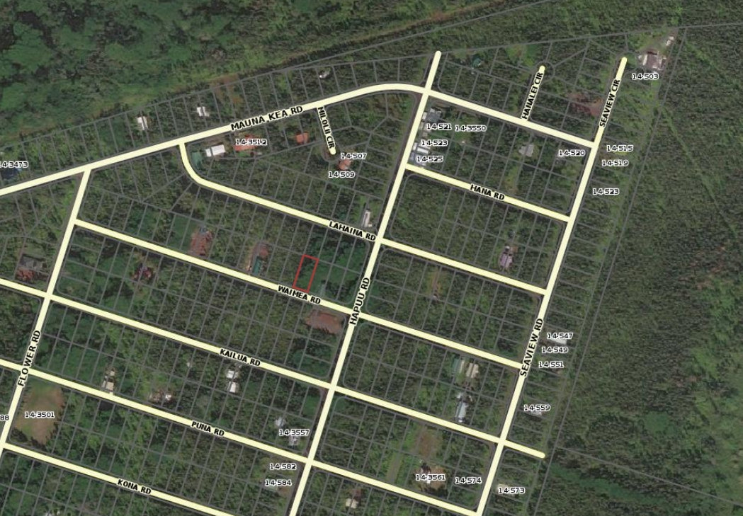 #L03748-1 Beautiful Lot in Nanawale Estates, Hawaii $15,899.00 ($201.91/Month)
